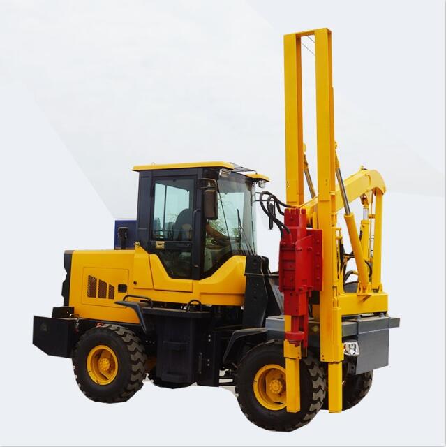 護(hù)欄打拔鉆一體機(jī)，920公路護(hù)欄打樁機(jī)