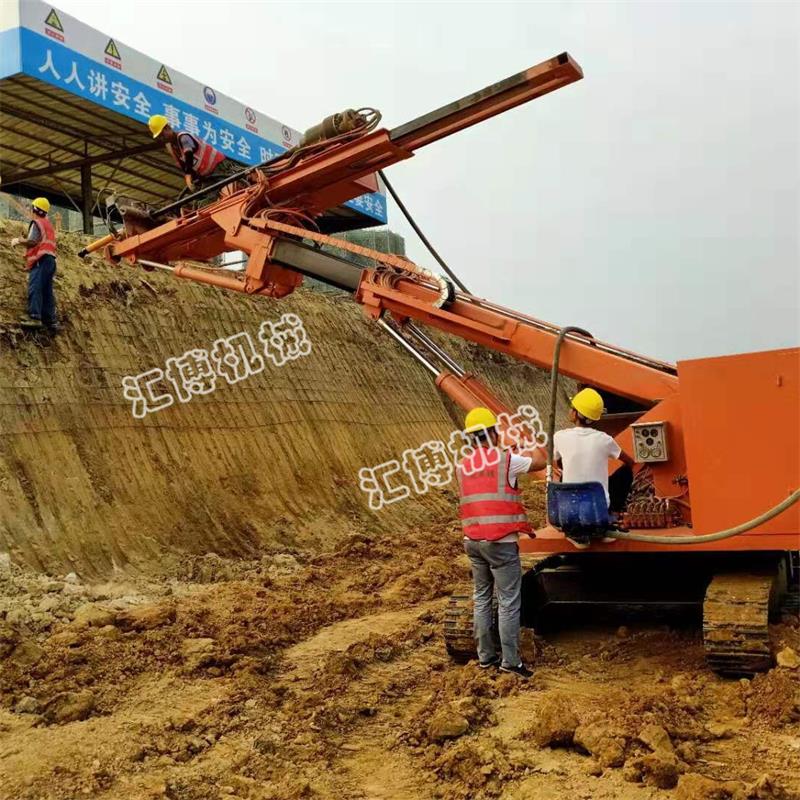 山體護(hù)坡鉆孔機(jī)，全液壓錨固鉆機(jī)現(xiàn)貨出售